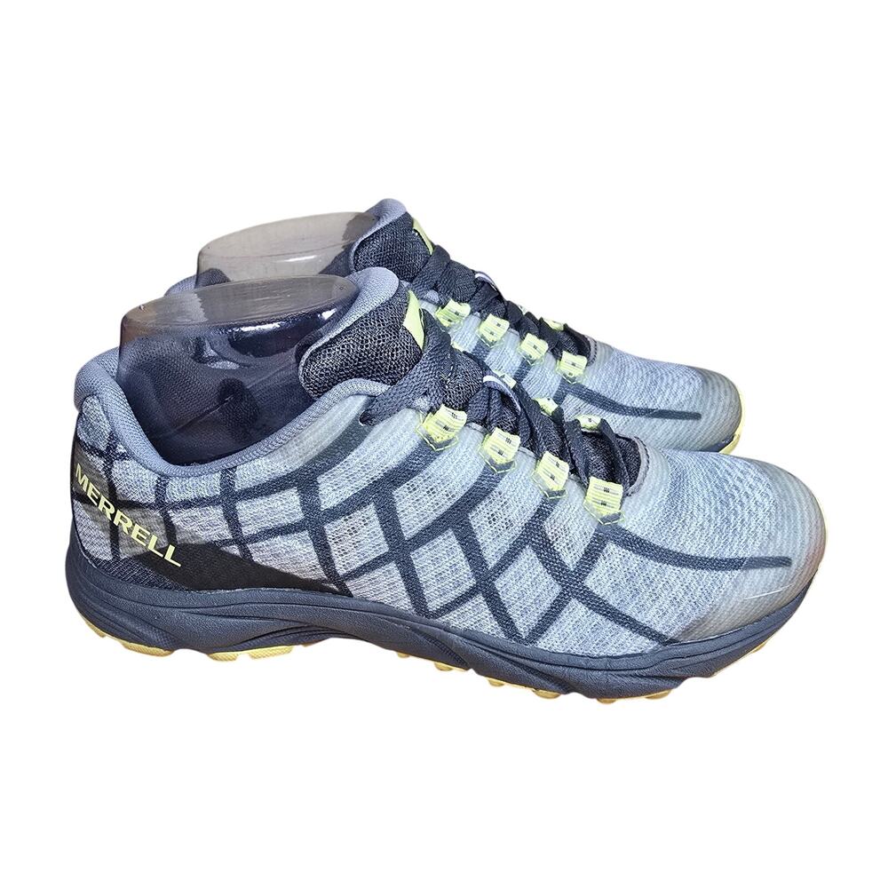 Merrell Reverb Gray Mesh Breathable Trail Running Sneakers Women's Sized 8